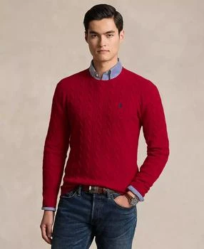 Ralph Lauren Men
s Wool-Cashmere Cable-Knit Sweater