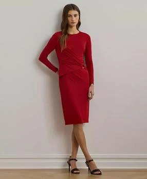 Women
s Jersey Three-Quarter-Sleeve Dress