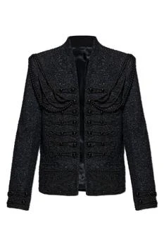 Balmain | Balmain Embellished Tweed Blazer