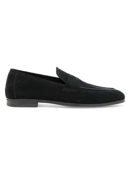 Tom Ford | Sean Suede Penny Loafers