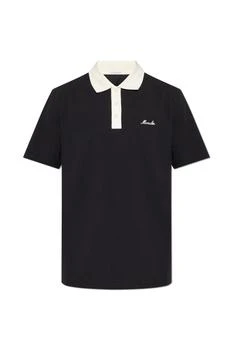 Moncler | Moncler Logo Embroidered Short-Sleeve Polo Shirt