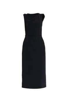 Givenchy | Givenchy Draped Midi Cady Dress
