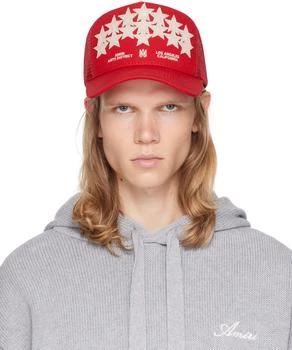 AMIRI | Red Stars Trucker Cap