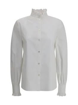 Valentino | Valentino Button-Up Ruffle Detailed Shirt