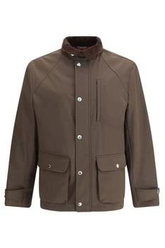 Brunello Cucinelli | Brunello Cucinelli Pocket Detailed Buttoned Jacket