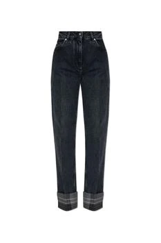 Salvatore Ferragamo | Ferragamo Straight-Leg Turn-Up Jeans