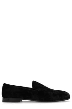 Dolce & Gabbana | Dolce & Gabbana Round-Toe Flat Loafers