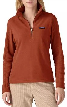 Patagonia Women's Micro D 1/4 Zip Fleece Pullover