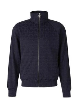 Givenchy | Givenchy Monogram Logo Zipped Knit Cardigan
