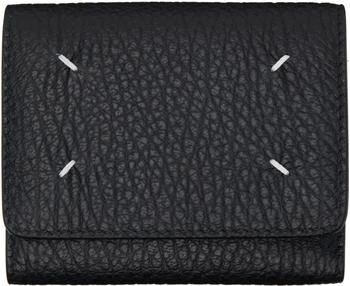 MAISON MARGIELA | Black Four Stitches Wallet