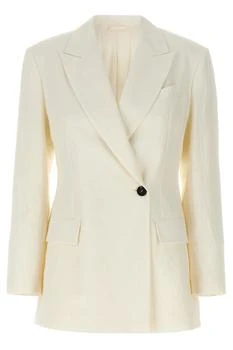 Brunello Cucinelli | Brunello Cucinelli Double Breasted Tailored Blazer