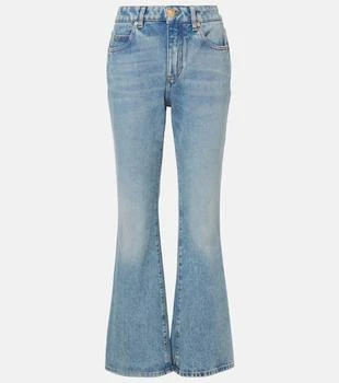 Balmain | Low-rise bootcut jeans