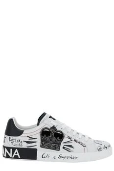 Dolce & Gabbana | Dolce & Gabbana Graphic Printed Low-Top Sneakers
