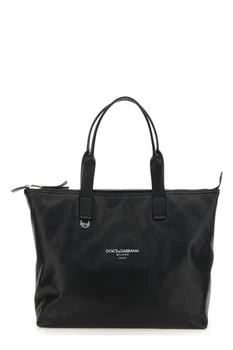 Dolce & Gabbana | Dolce & Gabbana Logo Patch Medium Shopper Bag