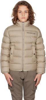 Moncler | Big Kids Beige Bajan Down Jacket