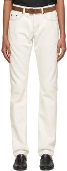 Yves Saint Laurent | Off-White Slim-Fit Jeans