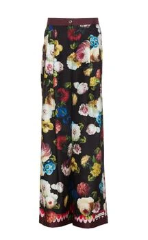 Dolce & Gabbana | Dolce & Gabbana Floral Printed Wide Leg Pants
