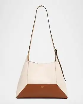 Jimmy Choo | Diamond Medium Canvas & Leather Hobo Bag