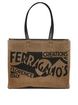 Salvatore Ferragamo | Ferragamo Logo Detailed Medium Tote Bag