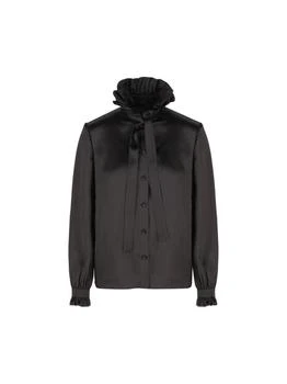 Gucci | Gucci Bow Detailed Long-Sleeve Shirt