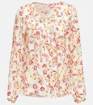 Isabel Marant | Prian printed silk-blend blouse