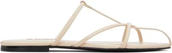 Jil Sander | Off-White Cage Flat Sandals