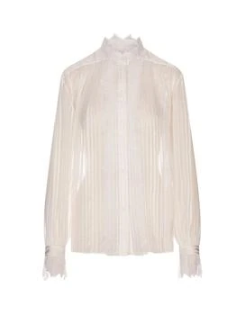 Chloé | Chloé Lace Gathered Blouse