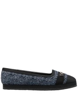 Salvatore Ferragamo | Women's Gancini Galore Slippers In Blue