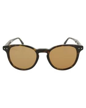 Bottega Veneta Round-Frame Acetate Sunglasses