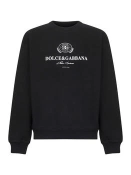 Dolce & Gabbana | Dolce & Gabbana Logo Printed Crewneck Sweatshirt