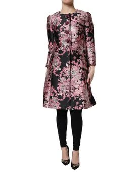 Dolce & Gabbana | Floral Brocade Trenchcoat Women's Jacket