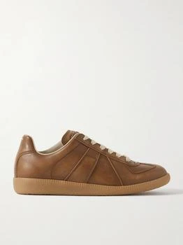 MAISON MARGIELA | Replica Leather Sneakers - Tan - IT37