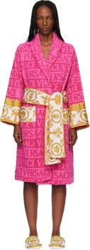 Versace | Pink 'I Heart Baroque' Bathrobe