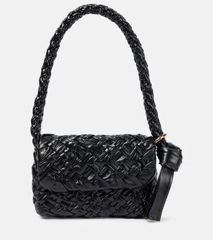 Bottega Veneta | Kalimero Città Intreccio leather shoulder bag