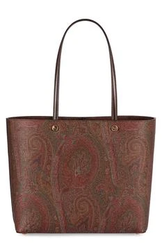 ETRO | Etro Paisley Jacquard Large Top Handle Bag