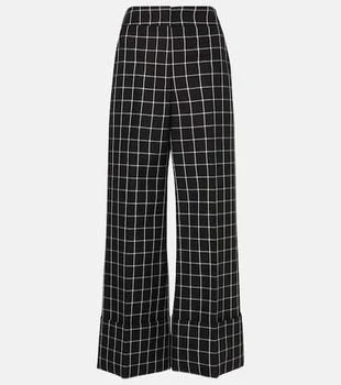 Valentino | Mossi virgin wool wide-leg pants