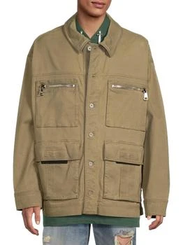 Balmain | Multipocket Utilitarian Denim Jacket