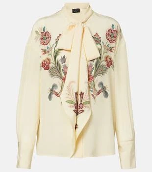 ETRO | Floral silk blouse
