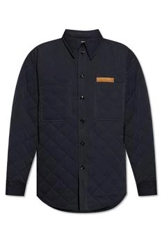 Bottega Veneta | Bottega Veneta Long-Sleeved Quilted Overshirt