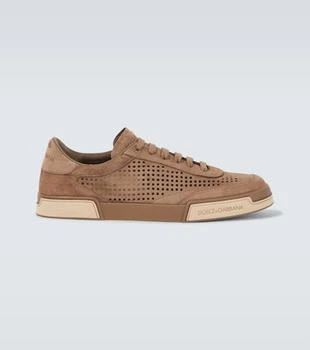 Dolce 
Gabbana | Portofino Yacht perforated suede sneakers