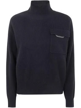 Brunello Cucinelli | Brunello Cucinelli Long-Sleeved Turtleneck Sweater