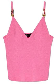 Versace | Versace Safety Pin-Detailed Knitted Top