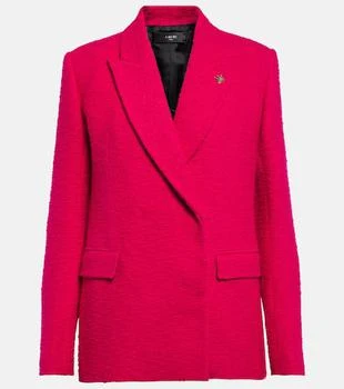 AMIRI | Double-breasted bouclé blazer