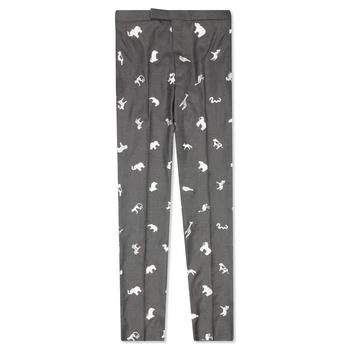 Thom Browne | Thom Browne Animal-Embroidered Tailored Trousers