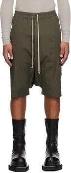 Rick Owens | Khaki Concordians Rick
s Pods Shorts