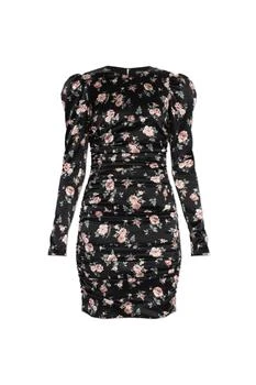 Dolce & Gabbana | Silk dress with floral motif