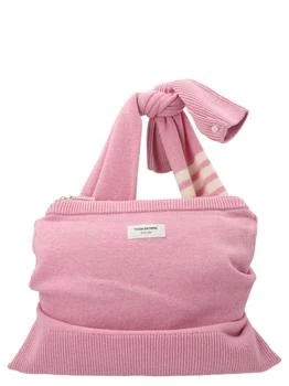 Thom Browne | Thom Browne 4-Bar Striped Zipped Crossbody Bag