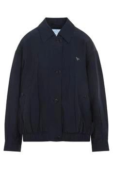 Prada | Prada Silk Button-Up Jacket