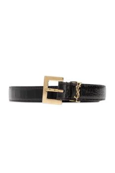 Yves Saint Laurent | Saint Laurent Logo Plaque Belt