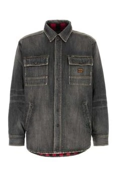Balenciaga | Balenciaga Collared Denim Shirt